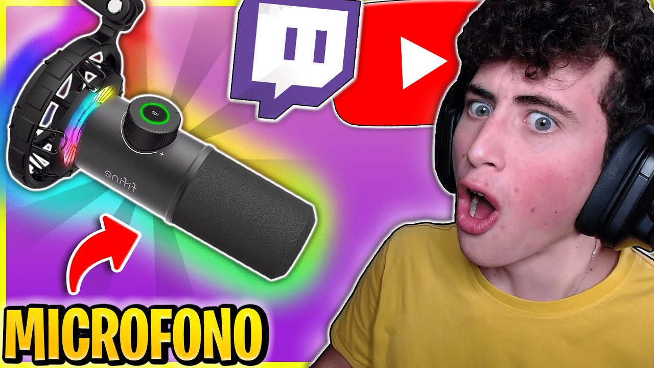 Unboxing nuovo MICROFONO da GAMING con LED RGB! *Fifine K658*