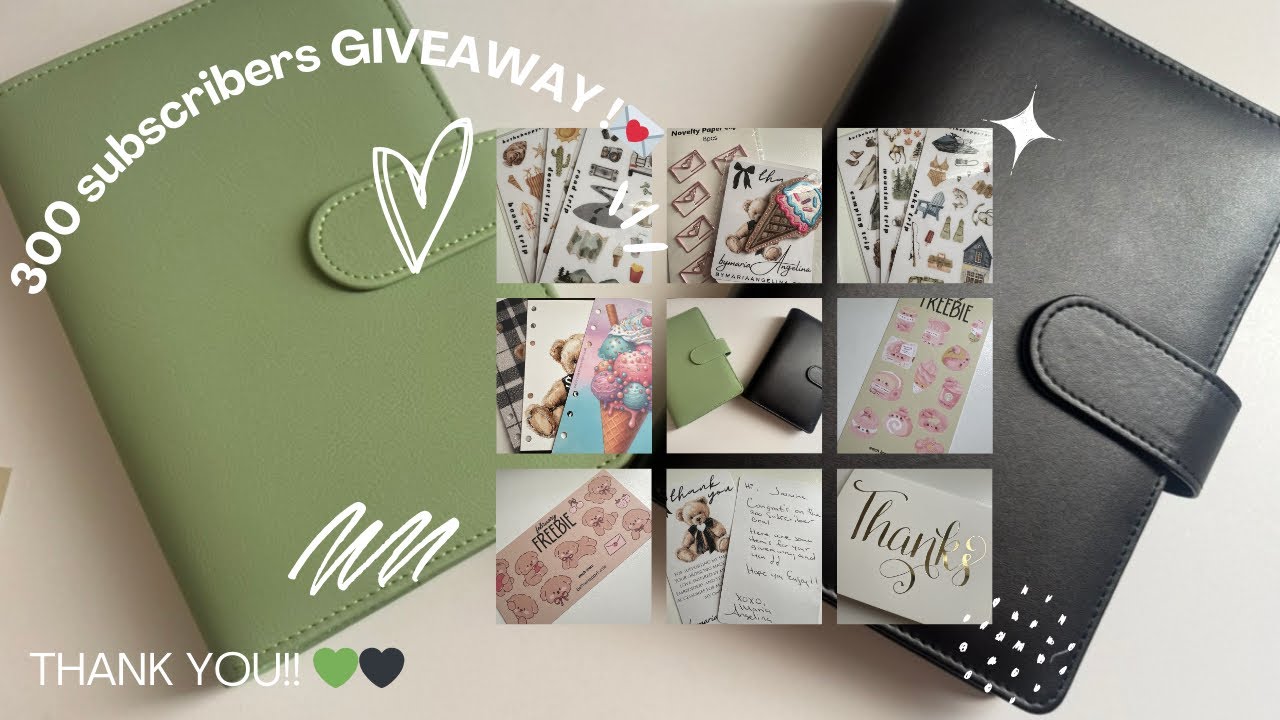 300 SUBSCRIBERS GIVEAWAY!! 🫶🏼 