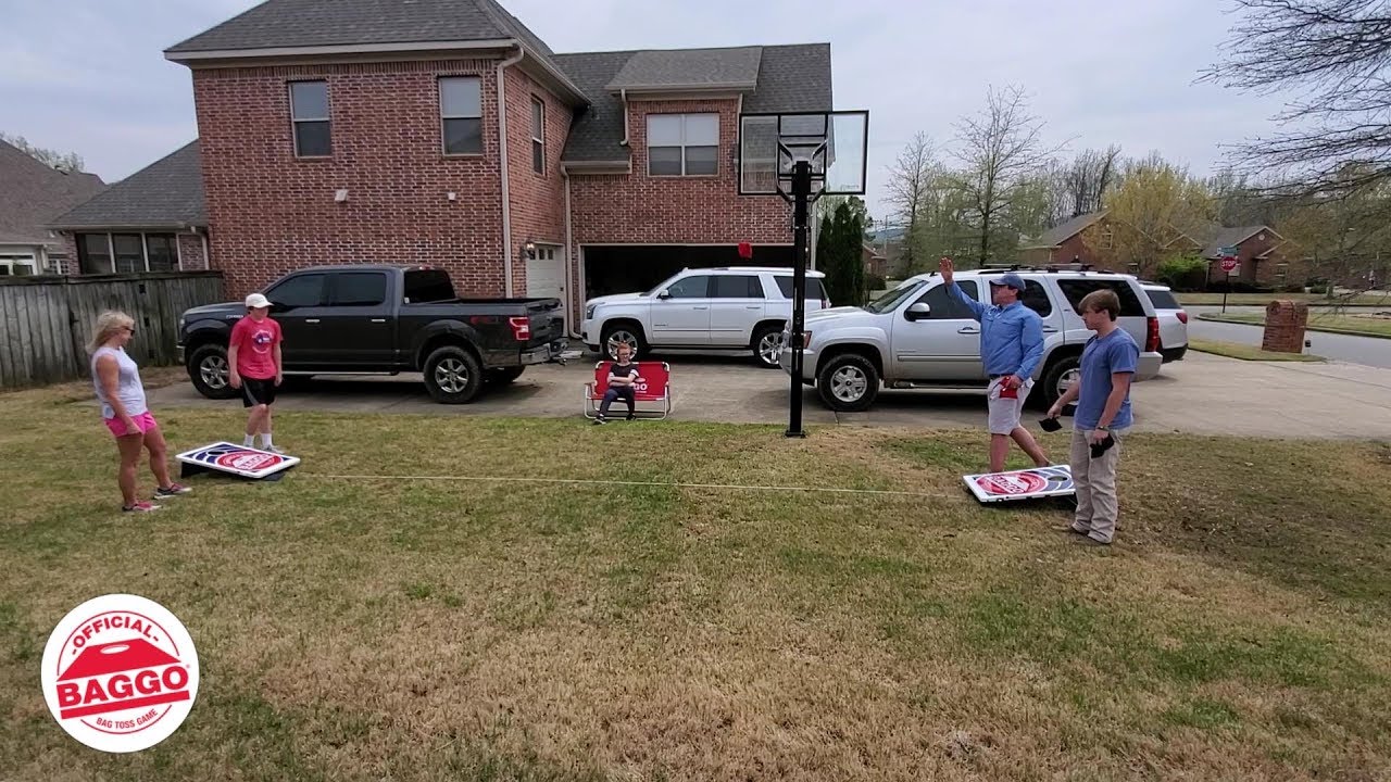 Baggo Bean Bag Toss Game - The Best Backyard Game Ever!