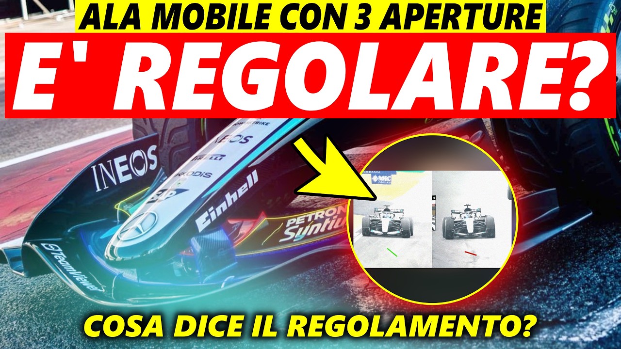 🔴 Ho notato una cosa MOLTO STRANA sull'ALA MERCEDES.