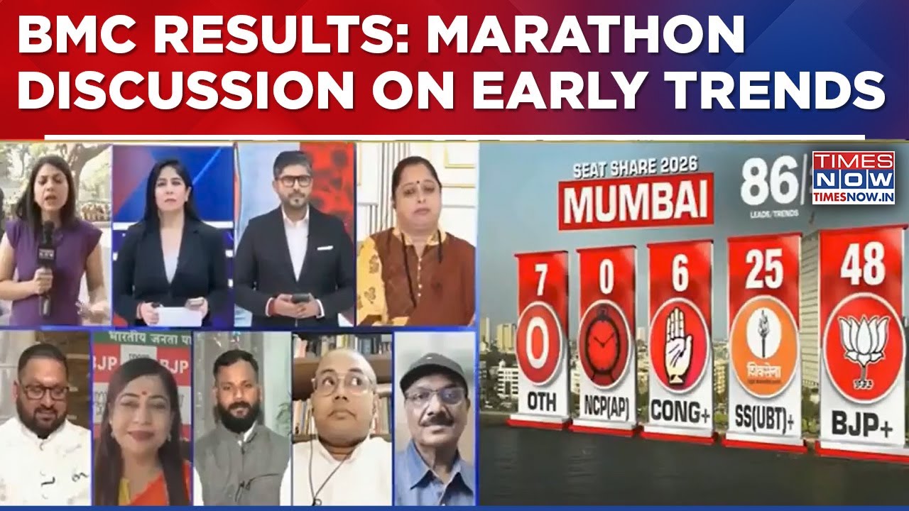 BMC Election Results: Marathon Discussion On Early Trends; Mahayuti, MVA Or Uddhav Sena: Who'll Win?