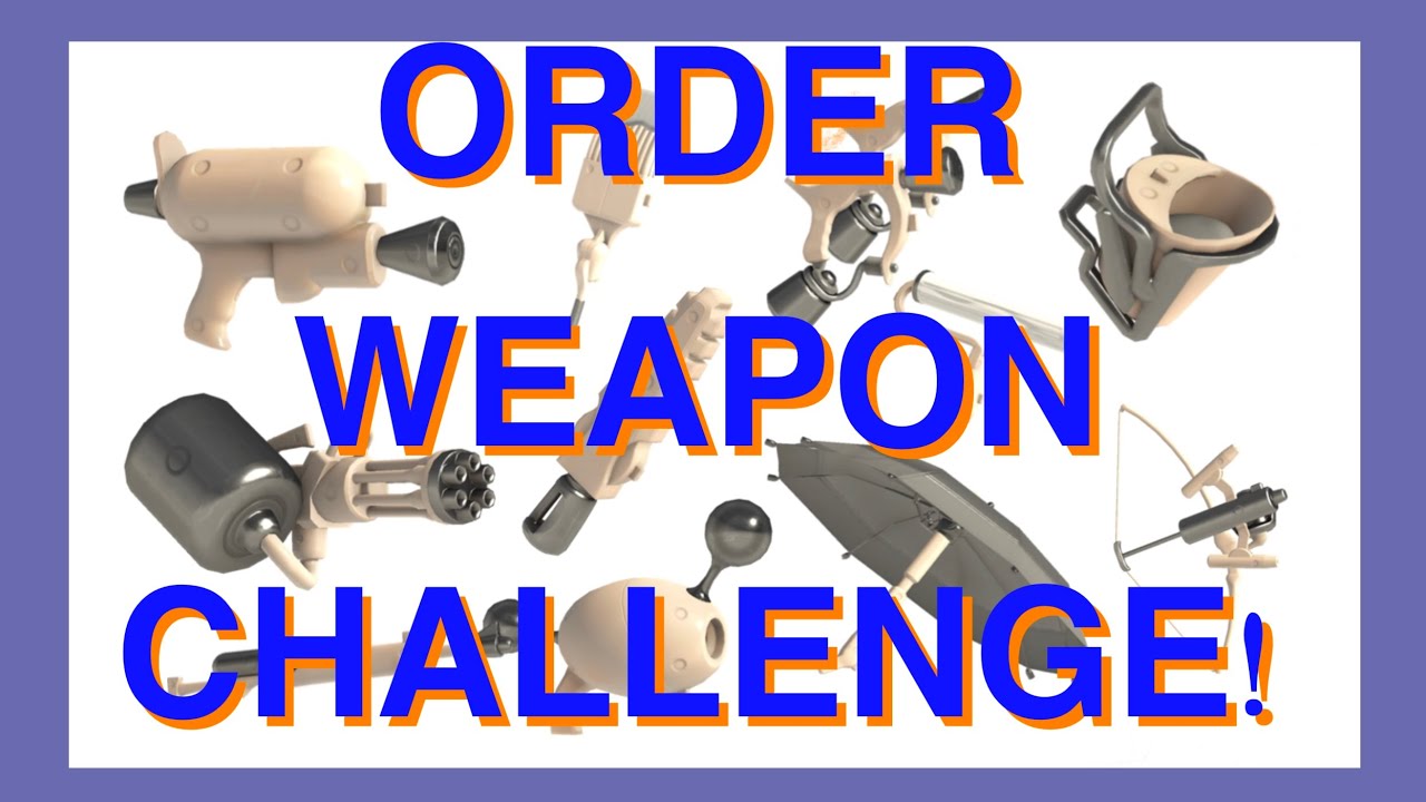 Chaos Defeats Order in Order Weapon Challenge!? Splatoon 3 is Amazing!  FC-2418-0237-1127 #sideorder
