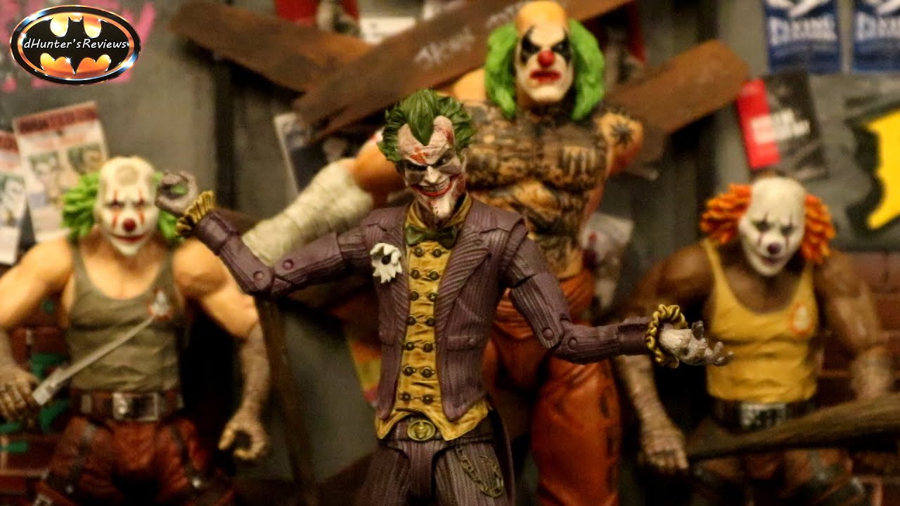 McFarlane DC Multiverse Arkham City Sick Joker Titan Batman Action Figure Review & Comparison