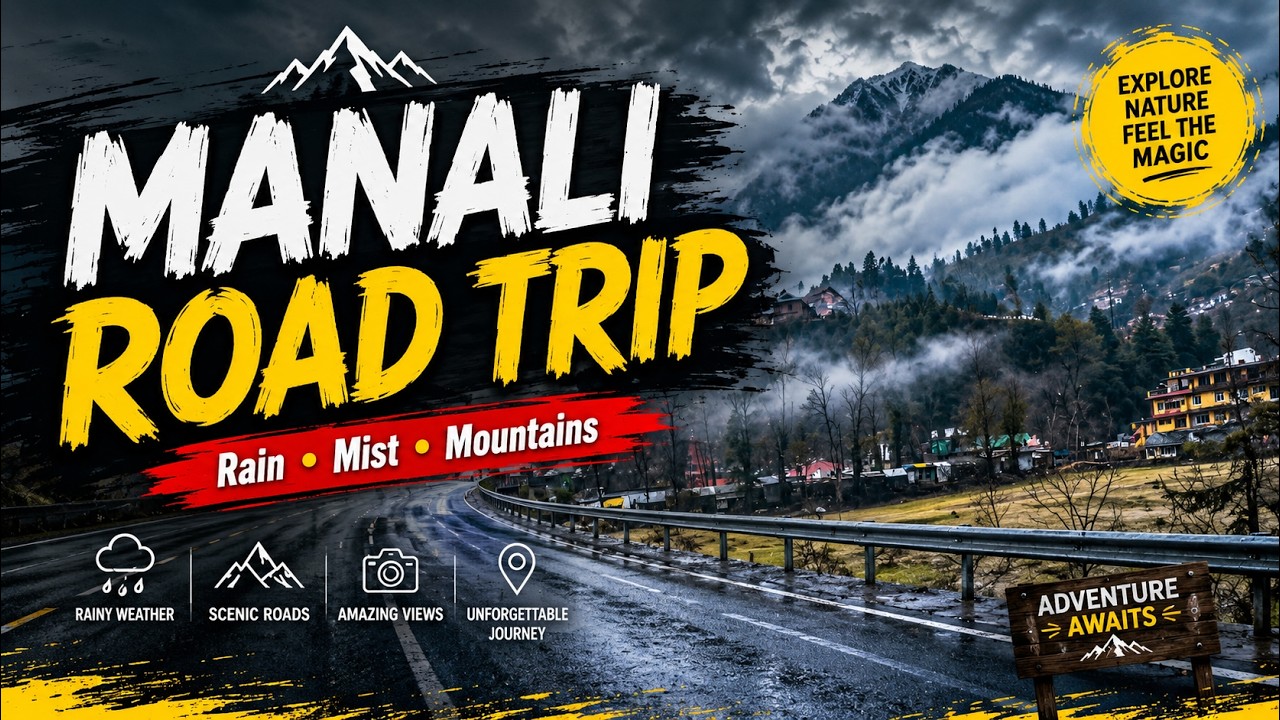 Manali Road Trip 🚗 | Epic Himalayan Drive You Must See!