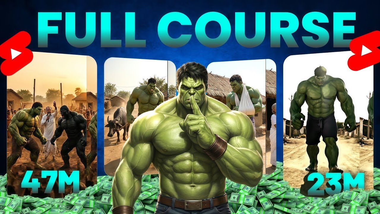 How To Create Perfect HULK AI Videos 🔥 | Hulk Badmash Style AI Video Kaise Banaye