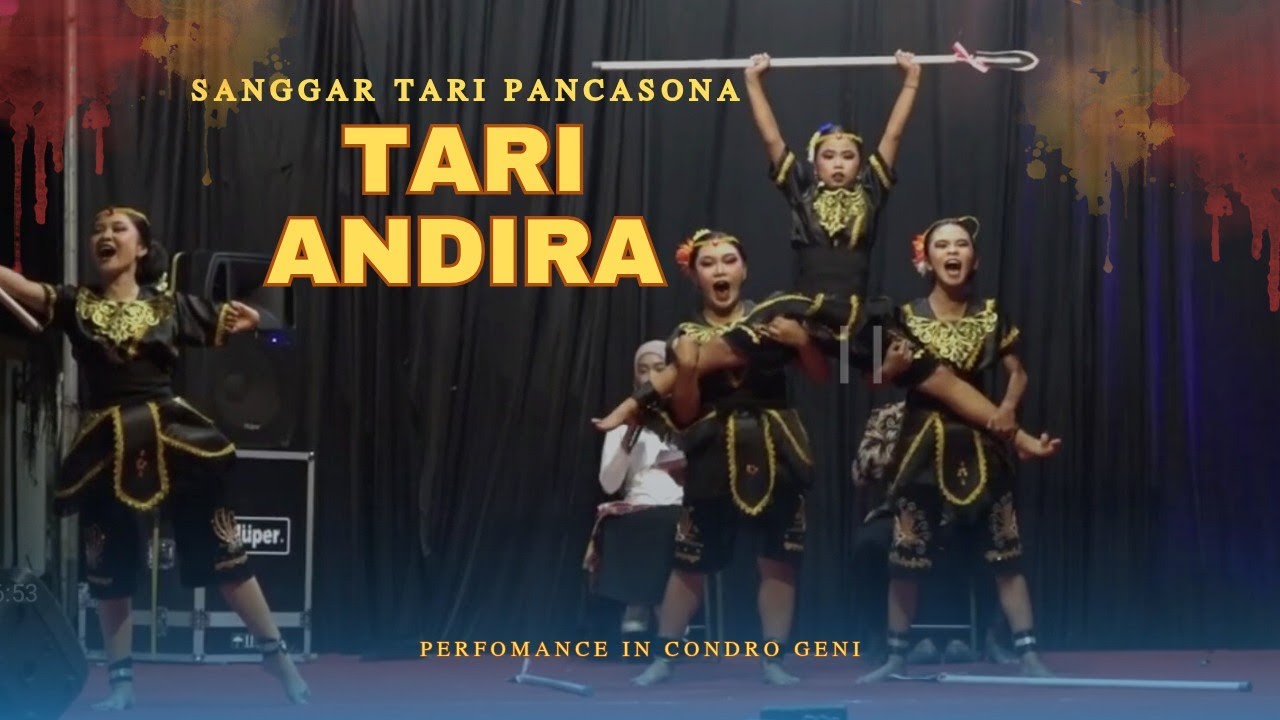 TARI ANDIRA - SANGGAR TARI PANCASONA #senitradisional 