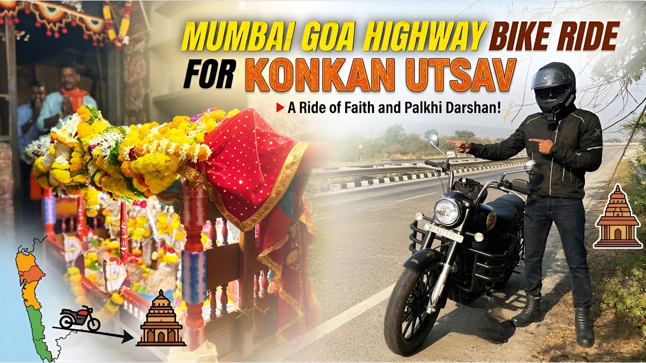 Mumbai Goa Highway | Bike Ride On Goan Classic 350 | Mumbai - Khed - savarda | Old Mumbai Goa NH66