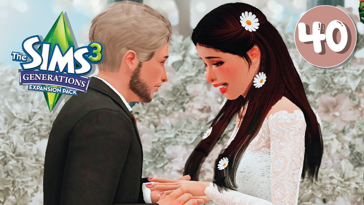 a beautiful wedding & almost death 💒☠️ | part 40 | the sims 3: generations