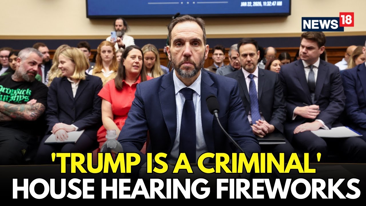 LIVE | Jack Smith Pushes Back on Trump Attacks in Tense Senate Judiciary Hearing | US News | News18