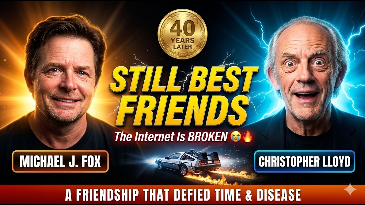40 Years Later… Doc Brown & Marty McFly Are STILL Best Friends & America Is Crying 🥺