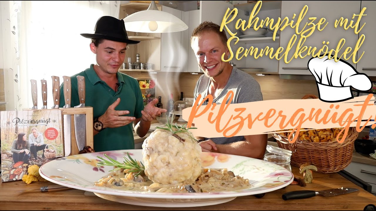 Die beste Pilzsauce aller Zeiten mit selbstgemachten Semmelknödeln 🤤 echte Gourmetküche für Daheim 🥘