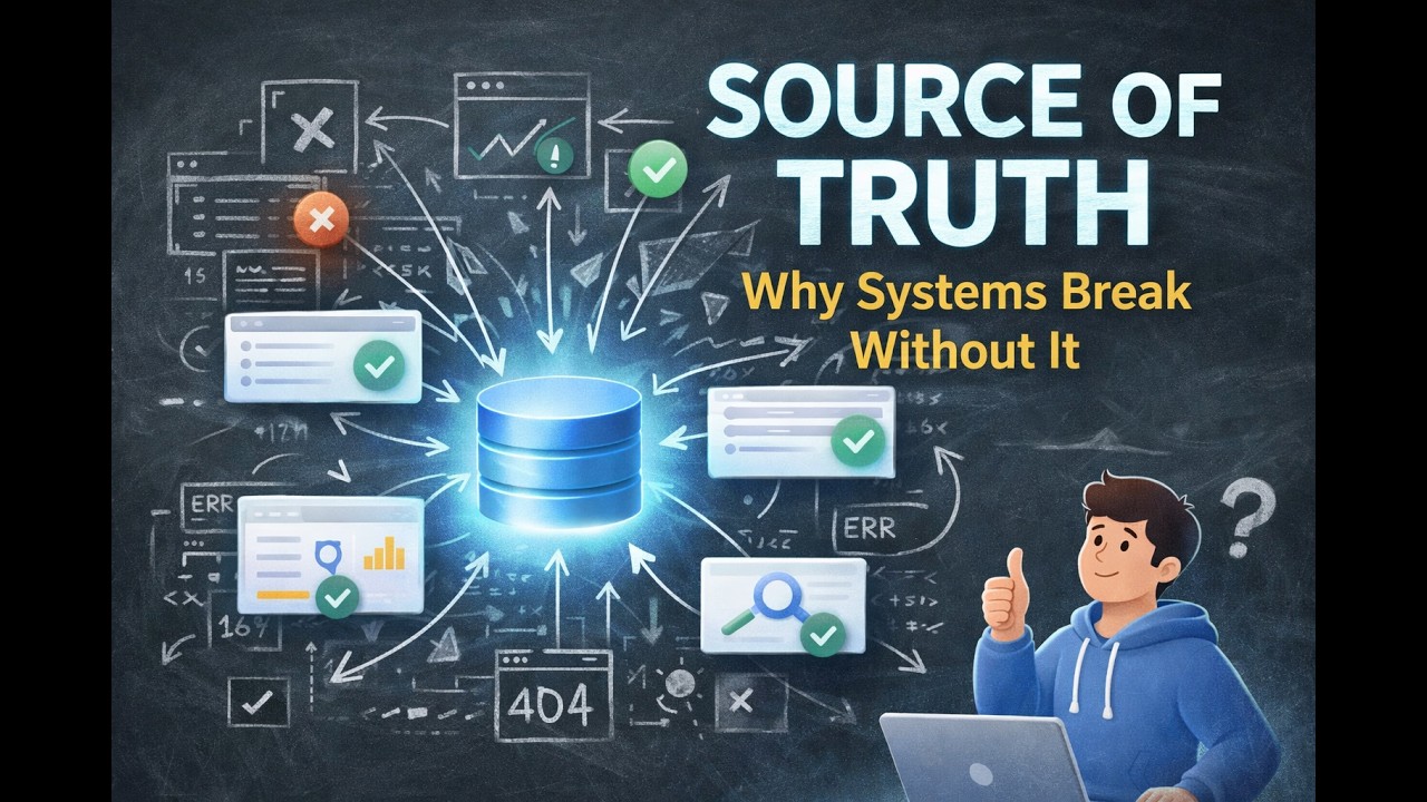 The Source of Truth Principle in System Design | Avoid Data Chaos