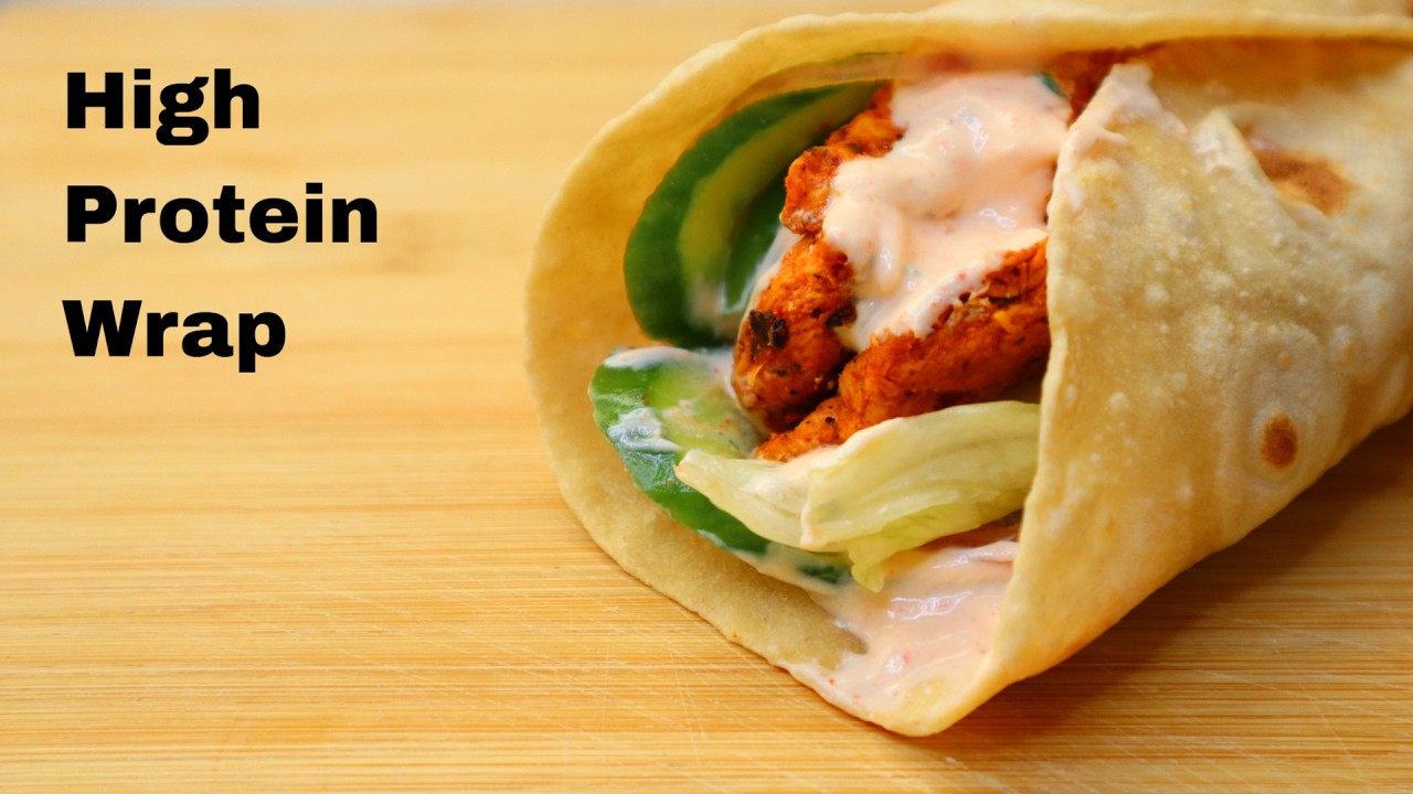 ചപ്പാത്തി ചിക്കൻ റോൾ | High Protein Wrap | Chapathi Chicken Roll | Healthy Snacks Recipe Malayalam