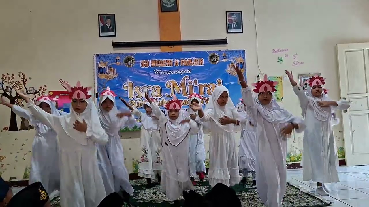 Qoolbi fil madiina | Isro' Mi'roj Nabi Muhammad SAW SD N 6 PANJER