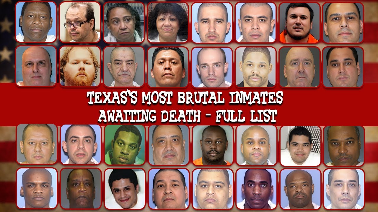 All CRIMINALS Awaiting EXECUTION in Texas: Death Row List | Full List