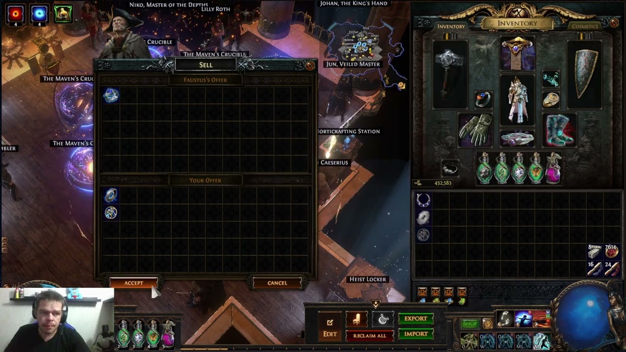PoE - Vendor Recipe - Influence Item (easiest way)