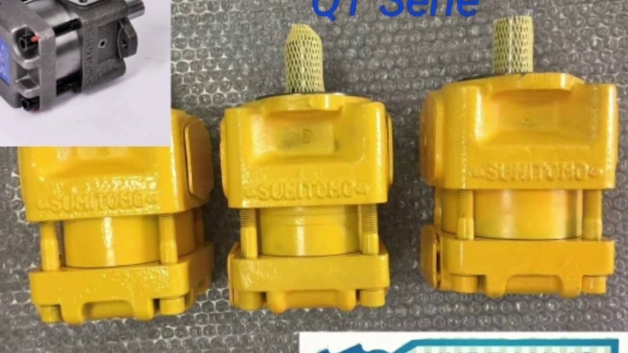 ถอดตรวจเช็ค Internal Gear Pump QT Serie Sumitomo#By.V-tech