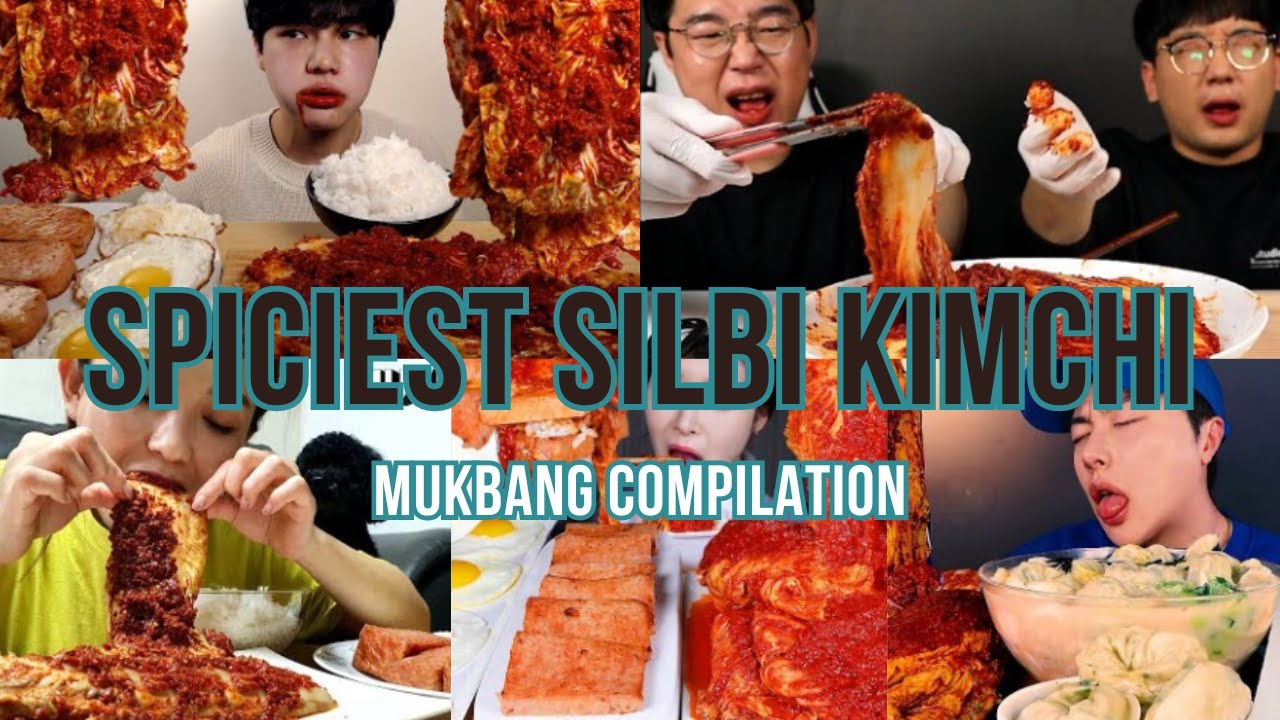 MUKBANGERS VS SPICIEST SILBI KIMCHI MUKBANG