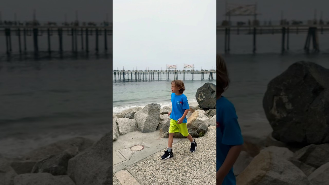 Jude & Ralph at the Beach! 🌊👣 Summer Holiday Vibes