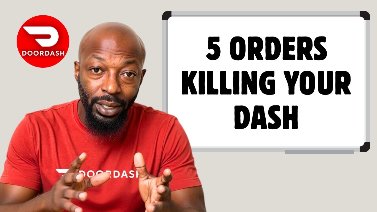 Перестаньте тратить время на эти 5 заказов DoorDash