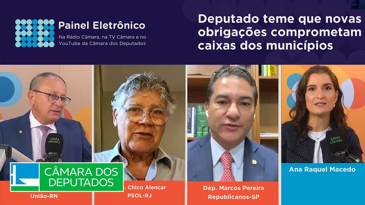 Deputado teme que novas obrigações comprometam caixas dos municípios - 25/02 #paineleletrônico