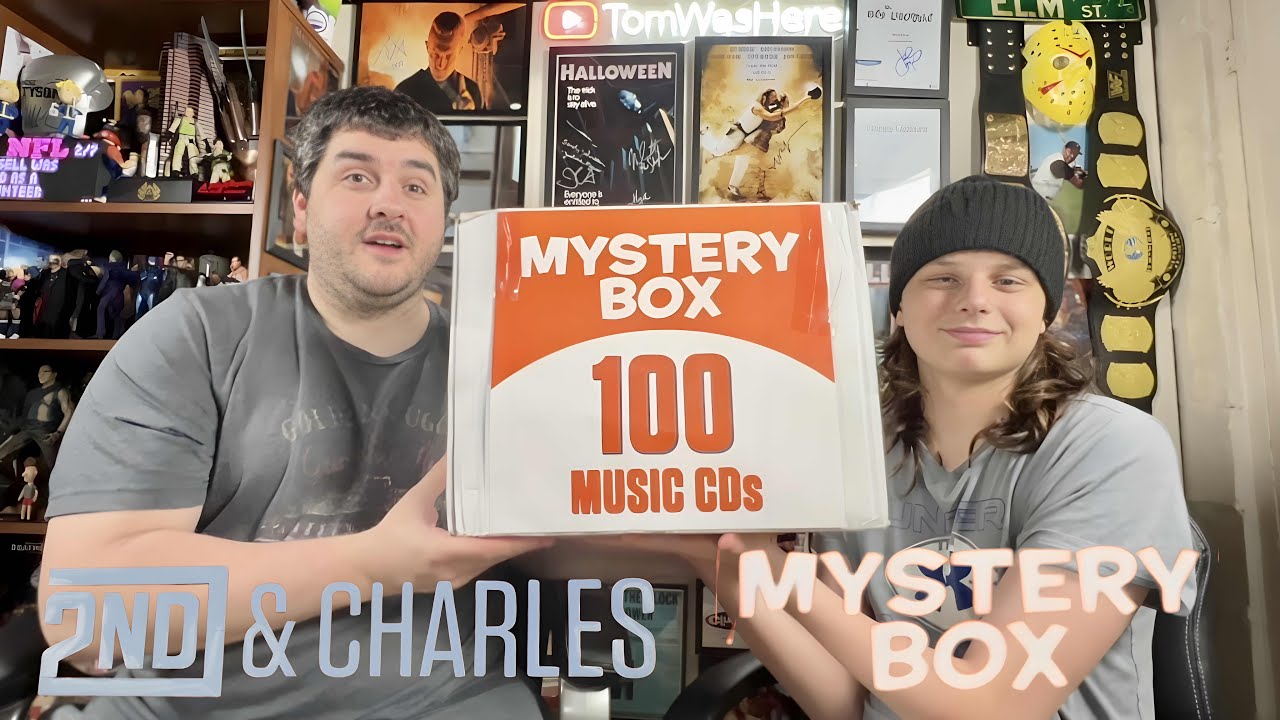 2nd & Charles 100 Music CDs Mystery Box — Давайте его откроем!