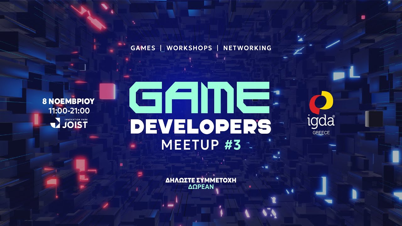IGDA Greece - Game Developers Meetup 3