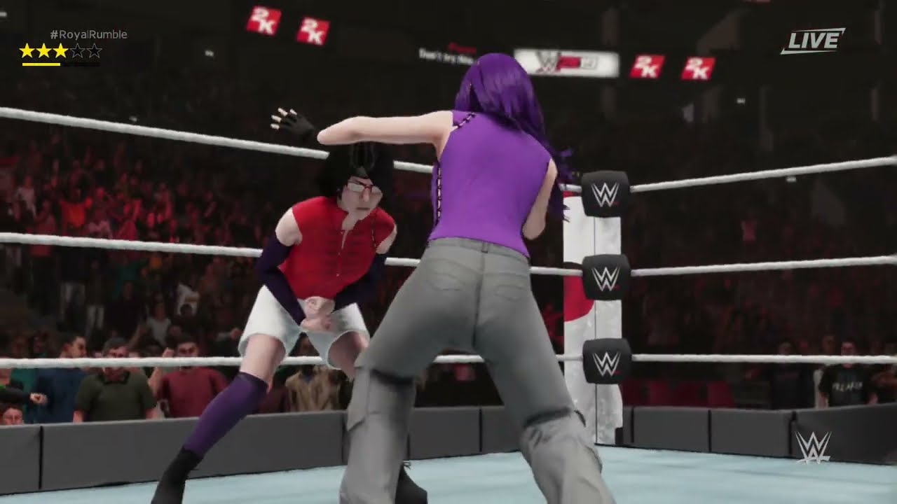 (Request) WWE 2k19 Sarada VS Sumire Submission Match