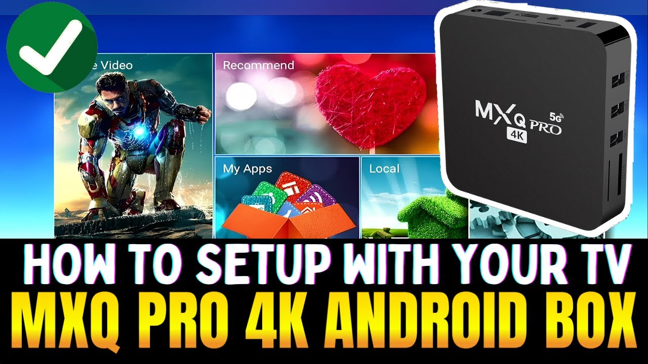 MXQ Pro 4K Android TV Box: How to Setup with your TV!