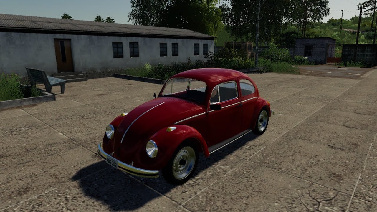 Farming Simulator 19 PS5 gameplay! Mod Volkswagen Fusca Brazil