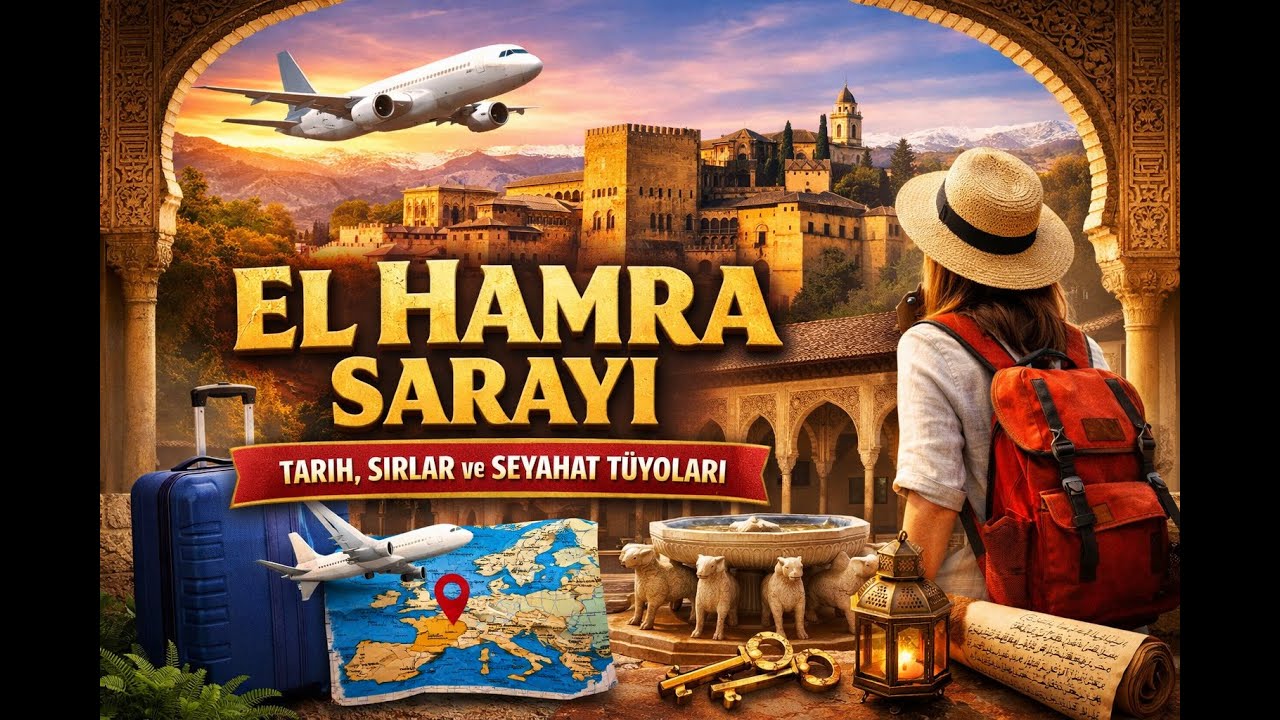 🏰 El Hamra Sarayı: Tarihin, Sanatın ve Gizemli Hikâyelerin Buluştuğu Yer