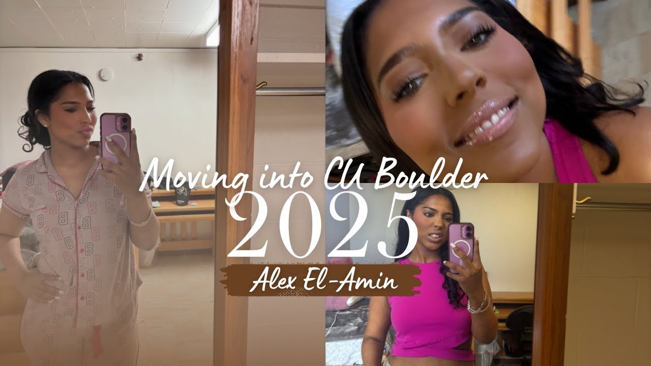 Moving Into CU Boulder 2025 | Freshman Dorm Move-In Vlog + Campus Life