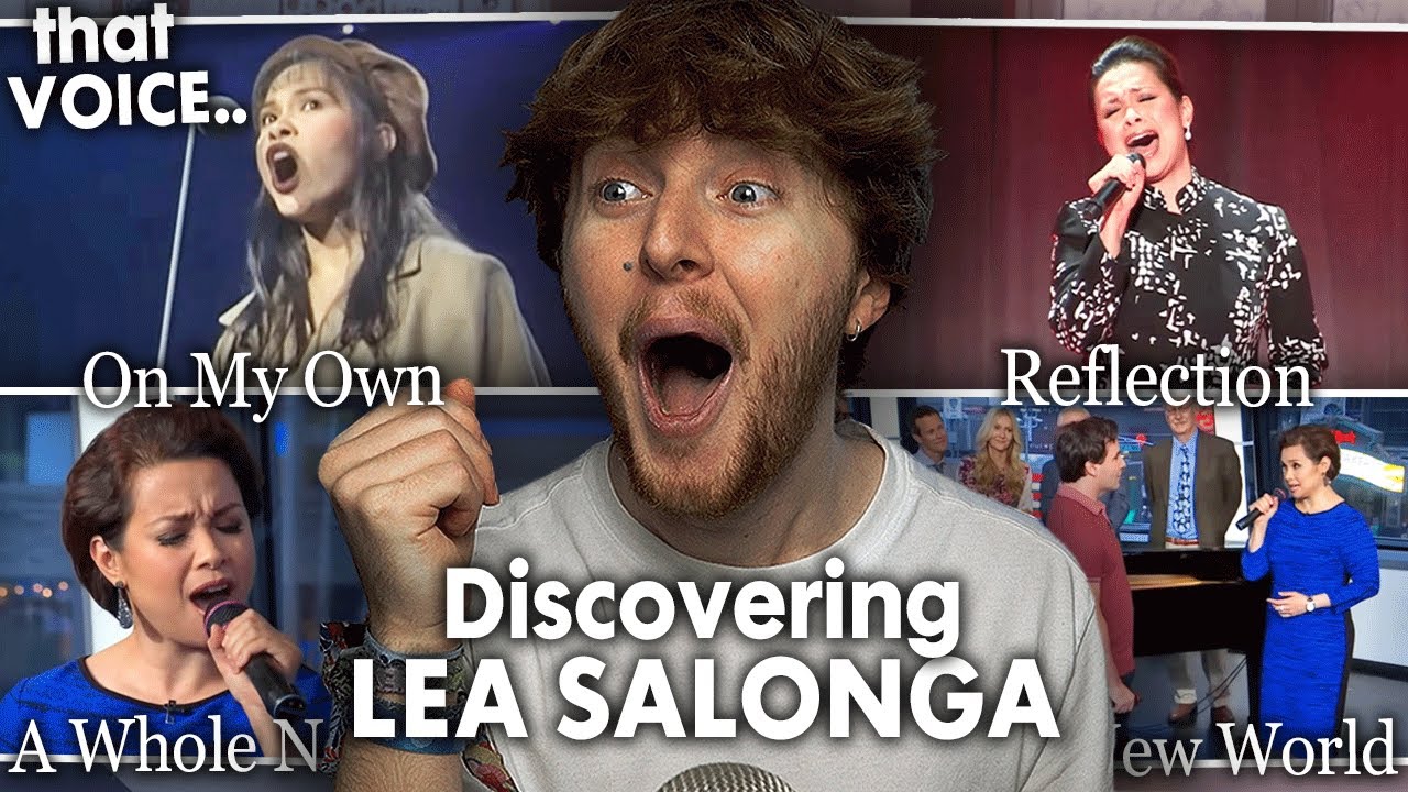 DISCOVERING LEA SALONGA! (On My Own, A Whole New World, Reflection | Reaction)