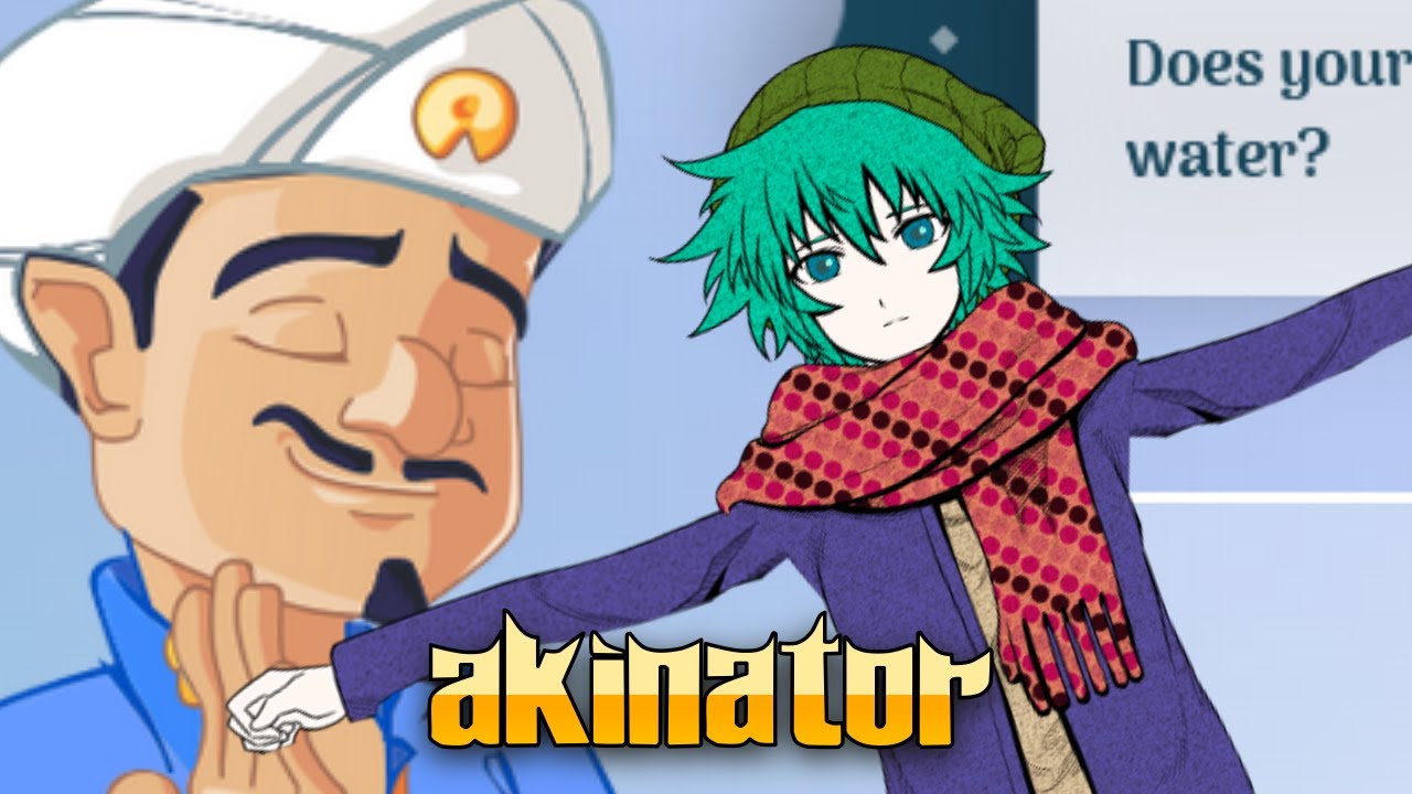 AKINATOR GUESSING YTTD CHARACTERS! [VOD] - KGOKev