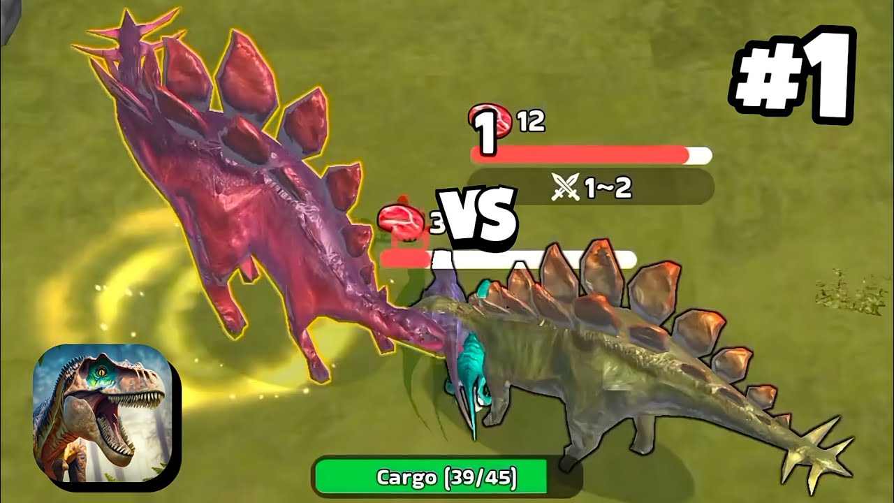 Dino Universe 3D : Dinosaur World game in MAX LEVEL ⭐ Merge Simulator Battles