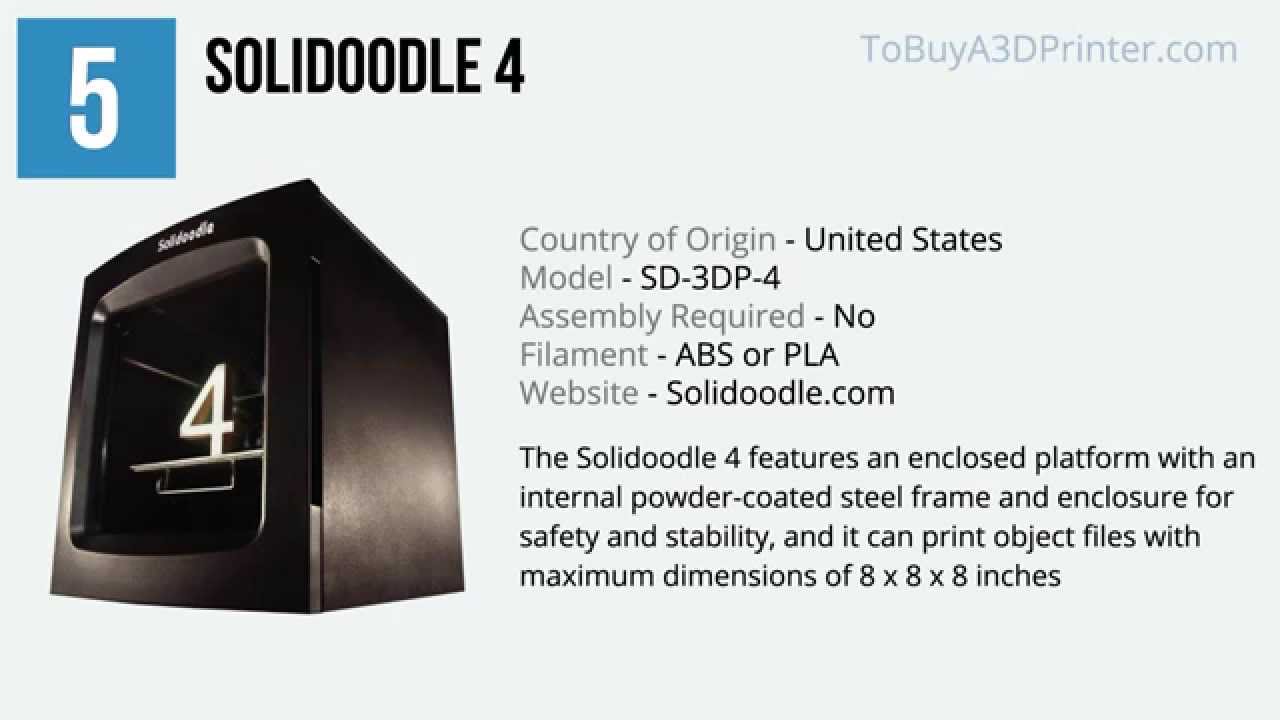 5 Low Cost 3D Printers Under $1,000