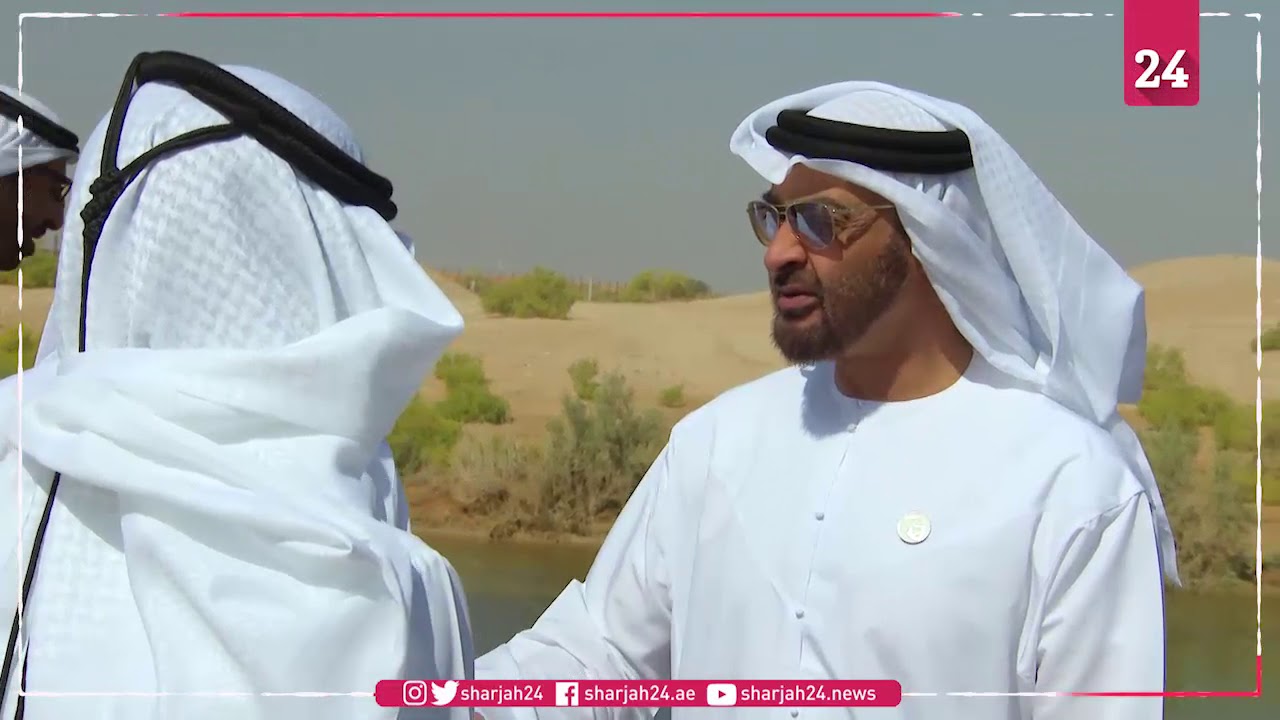محمد بن زايد يزور المناطق السياحية في العين