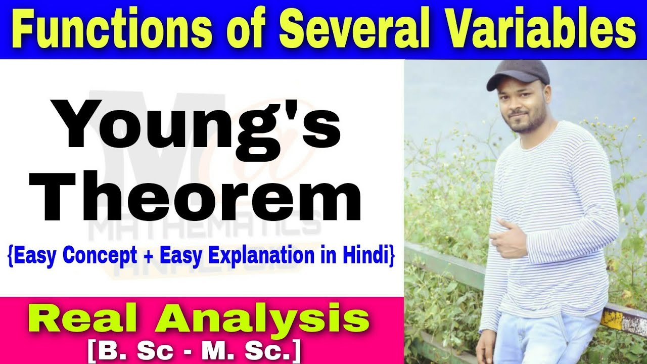Young's Theorem proof in hindi | Real Analysis 🔥