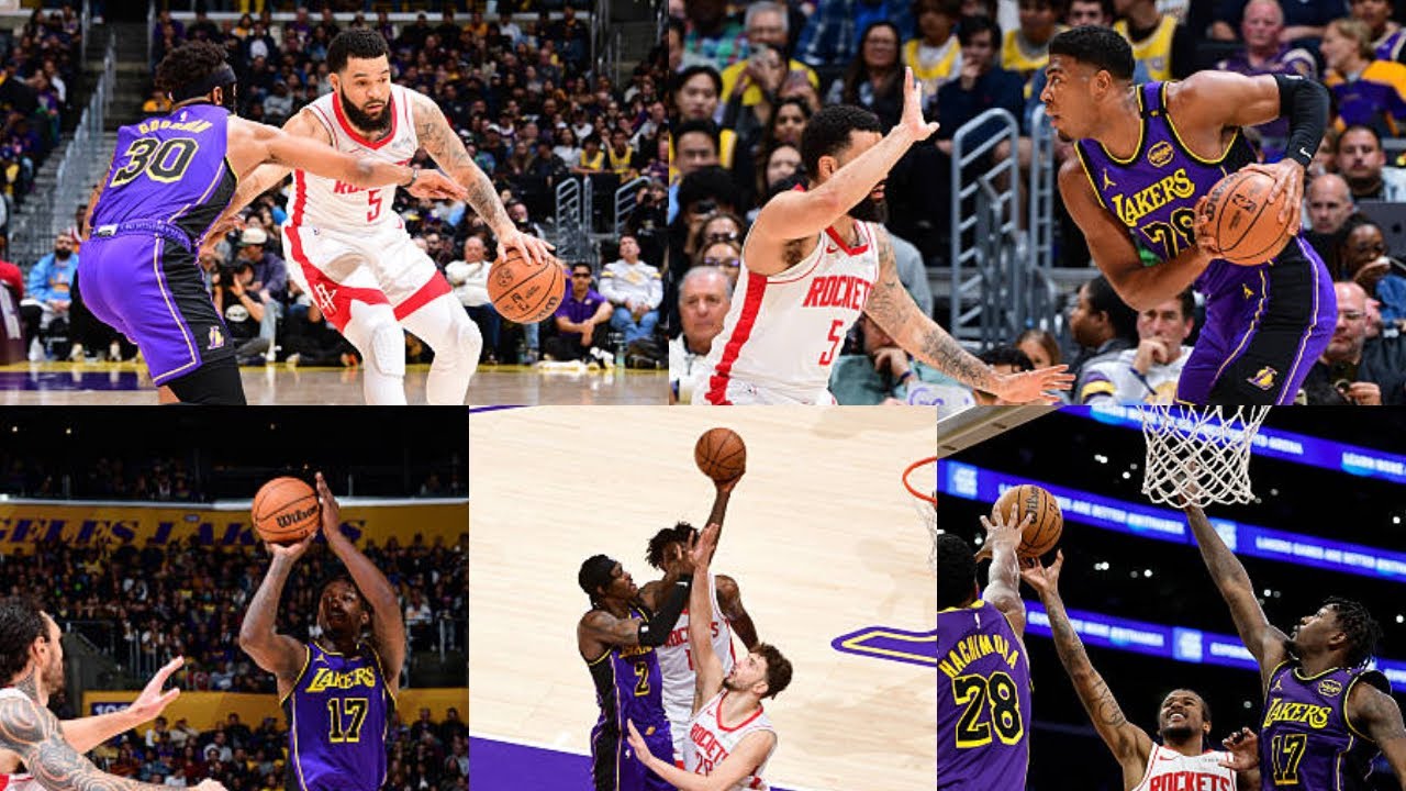 Lakers STAR IN THEIR ROLE Player Highlights vs Rockets | March 31, 2025