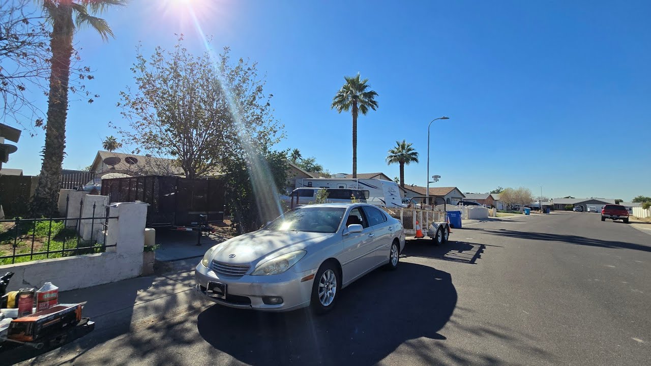 ⁰⁴ Lexus es330 pt3 corriendo minutos se enfrenan solas las yantas ya no avansa buscando la falla 