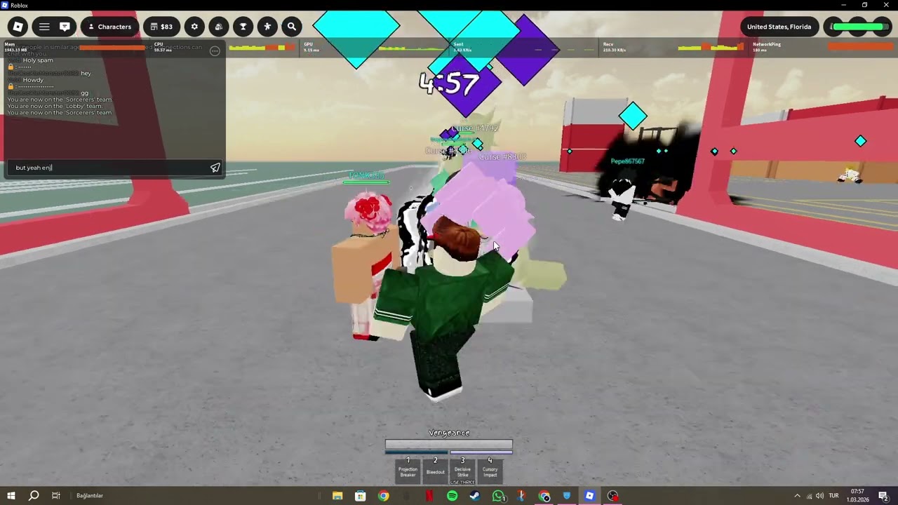 Jujutsu Shenanigans Test Video