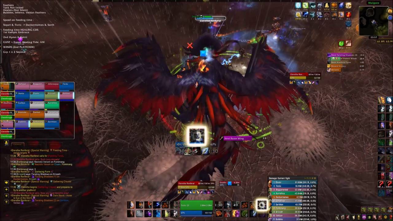 Mythic Elerethe Renferal - Mayhem (Enhancement PoV)