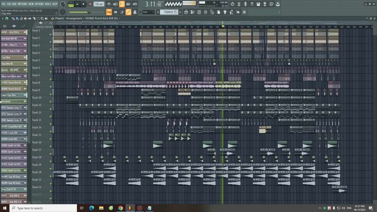 Free FLP Event 1k Sub  - Mười Năm Nhân Gian Ver 2 (DuongAleX Remix Vinahouse 2022)