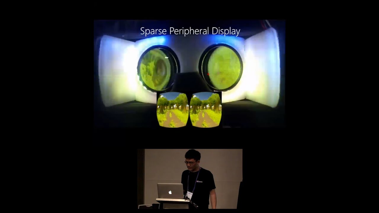 Sparse Periphery (Robert Xiao - ACM CHI 2016)