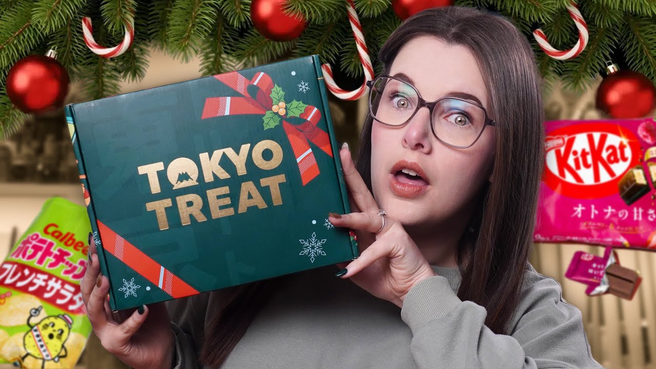 ПРОБУЕМ ЯПОНСКИЕ РОЖДЕСТВЕНСКИЕ ЗАКУСКИ 🎄 | Подписка на Tokyo Treat