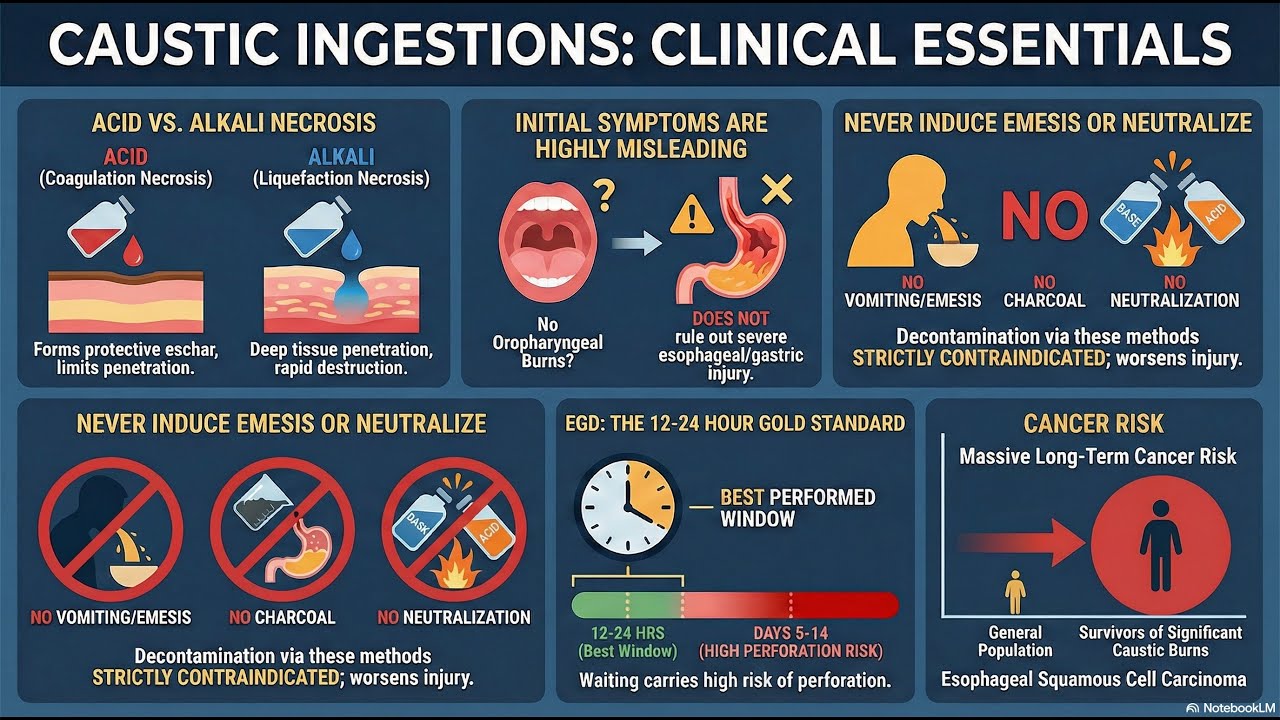 Module 25.3 - Caustic Ingestions - Lecture