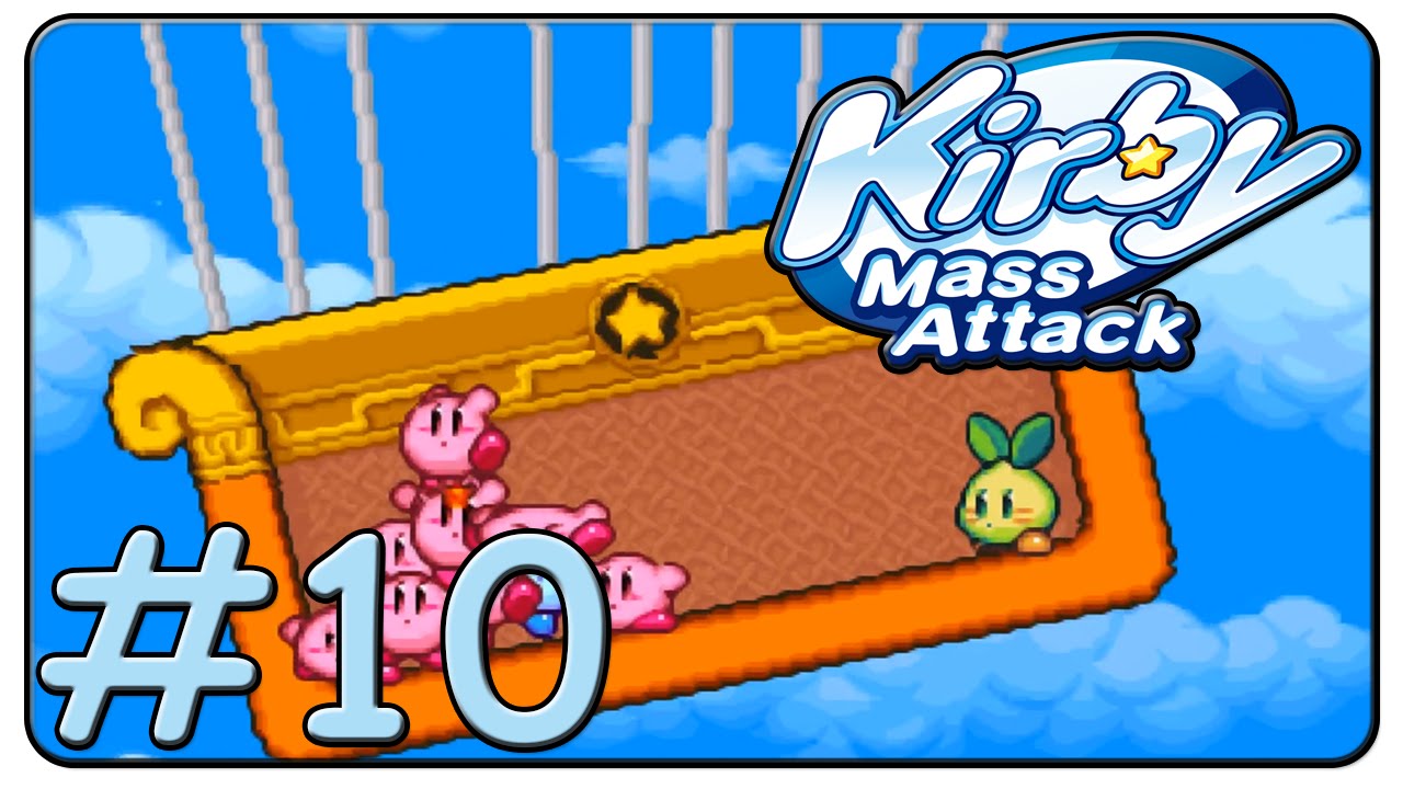 Kirby Mass Attack 100% Walkthrough Part 10 Sandy Canyon Stage 5 & 6