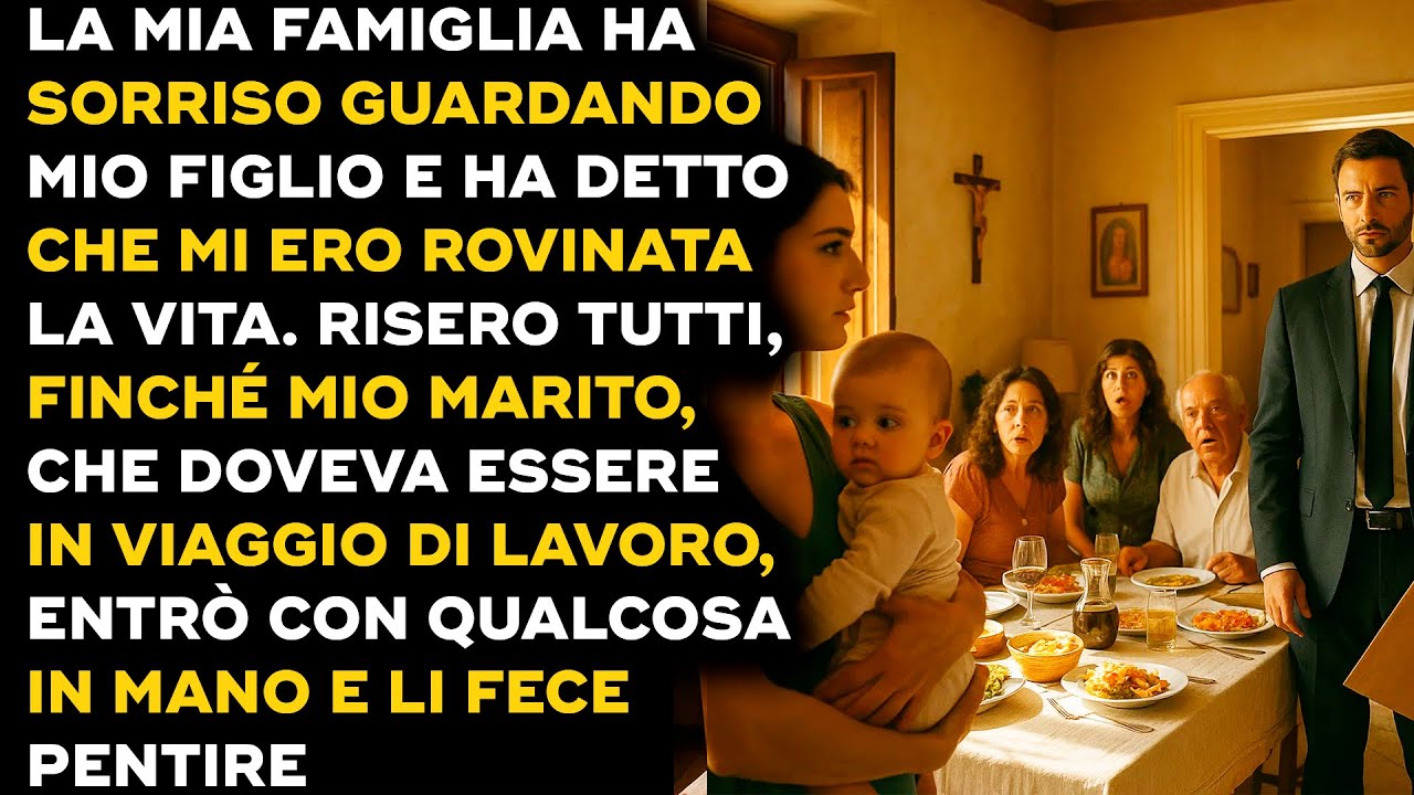 Hanno deriso mio figlio finché mio marito non è entrato nella stanza...