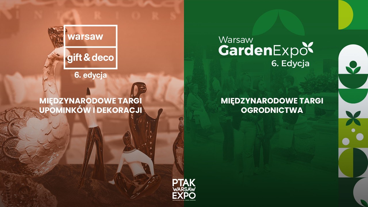 PODSUMOWANIE PIERWSZEGO DNIA TARG&Oacute;W WARSAW GARDEN EXPO I WARSAW GIFT & DECO | Ptak Warsaw Expo