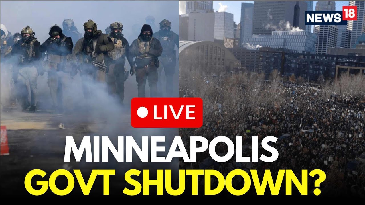 Minneapolis Shooting LIVE | ICE Agent Shooting Sparks Partial Government Shutdown Concern | N18G